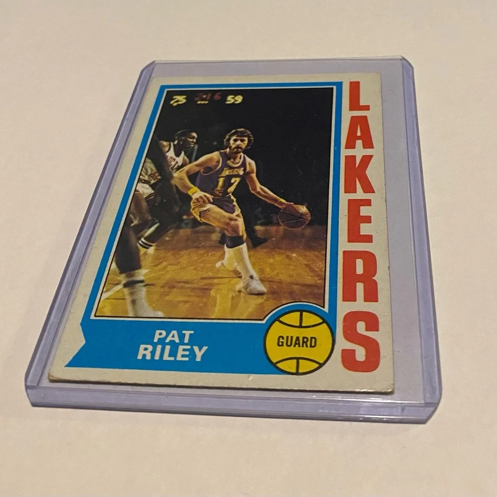 Pat Riley 1974 Topps Basketball card vintage collectible